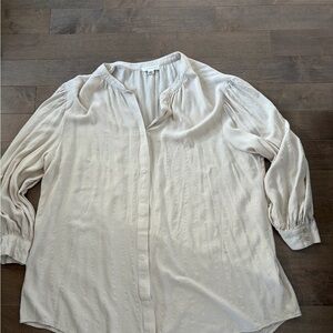 Treasure & Bond Cream Blouse
